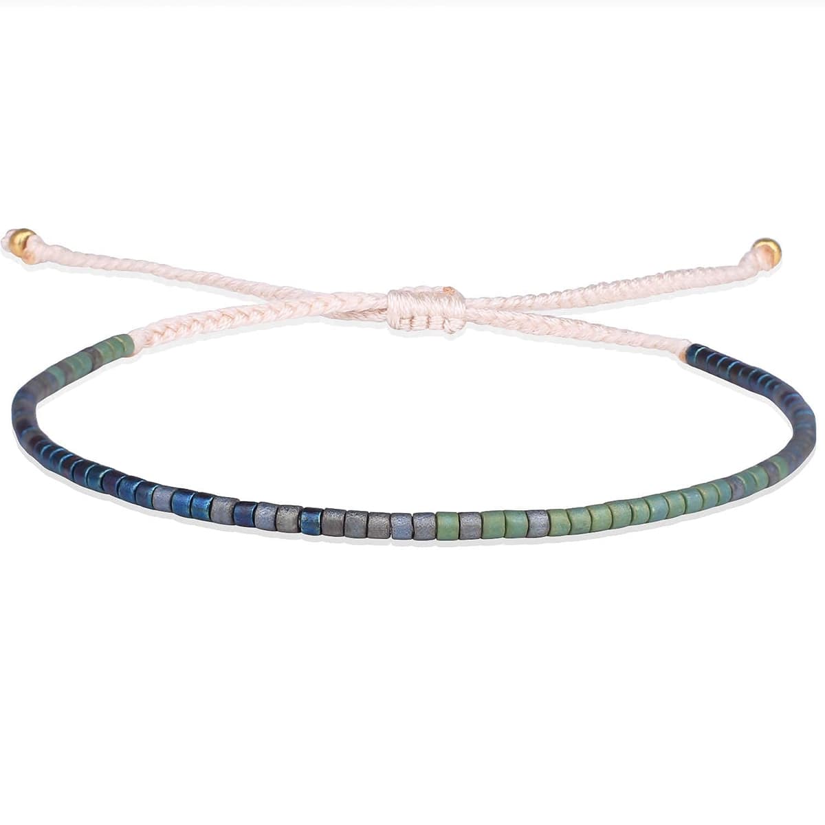 KELITCH Pulseras Amistad con Cuentas Concha Cristal Color Bohemio Pulsera Hecha A Mano Brazaletes Joyería para Mujer — view 56