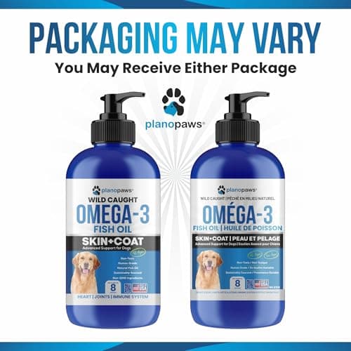 Omega 3 Fish Oil for Dogs – Liquid Fish Oil Supplement – Supports Skin & Coat, Joint Function & Overall Wellness – Easy to Serve – for All Breeds & Ages — view 9
