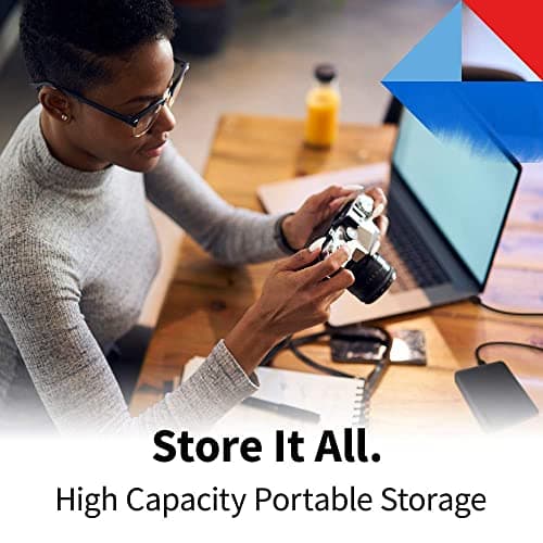 Toshiba Canvio Advance 4TB Portable External Hard Drive USB 3.0, White - HDTCA40XW3CA — view 3