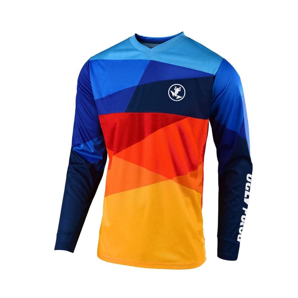 UGLY FROG Downhill Jersey Mens Bike Wear Rage Cycling/Motocross Clothes Mountain Bike Shirt MTB BMX — view 56