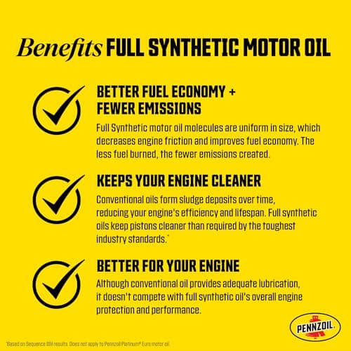Pennzoil Ultra Platinum Full Synthetic 0W-20 Motor Oil, 5 Litre — view 5