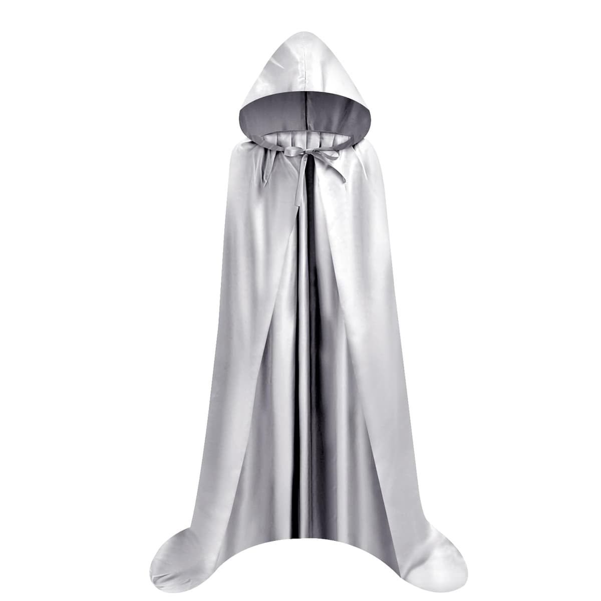 Proumhang Larga Capa con Capucha Medieval Vampiro Traje de Bruja Mujer Halloween Disfraz Carnaval Navidad Adulto — view 8