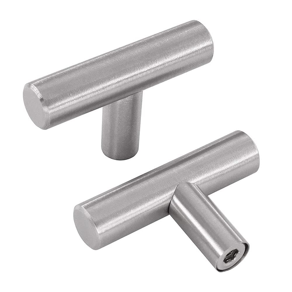 goldenwarm LS201BSS160 15 tiradores de acero inoxidable, distancia entre orificios, 160 mm, tiradores de barra para armario, cajones, puertas y cocina — view 11