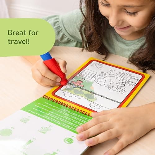Melissa & Doug Water Wow! Mess Free Coloring Book, Reusable Water-Reveal Activity Pad, On The Farm, Travel Toys, Party Favors, for Toddlers & Kids Ages 3+ — view 4