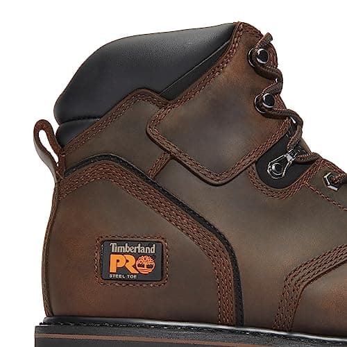 Timberland PRO Men's Pit Boss 6 Inch Steel Safety Toe Industrial Work Boot, Brown-2024 New, 11.5 Wide — view 2