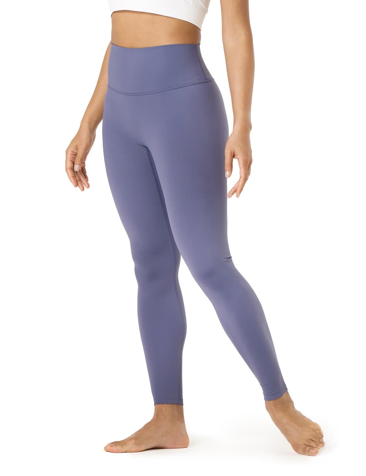 LAPASA Leggins Mujer Cintura Alta Fitness, Mallas de Deporte con Bolsillo, Pantalón Deportivo Elásticos y Transpirable, Leggings Push Up para Running Yoga y Ejercicio L01R1/L09R1/L32R1 — view 33