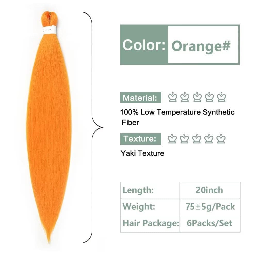 YDDM Capelli Per Treccine Africane Morado Extension Treccine Texture Yaki Easy Install per Principianti 32 Pollici 3 Pezzi Capelli Leggeri e Naturali per Box Braids, Twist e Crochet — view 208