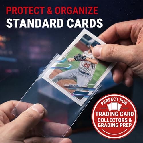 Ultra Pro Soft Card Sleeves 2-5/8 inch X 3-5/8 inch, Ultra Clear (100Count)