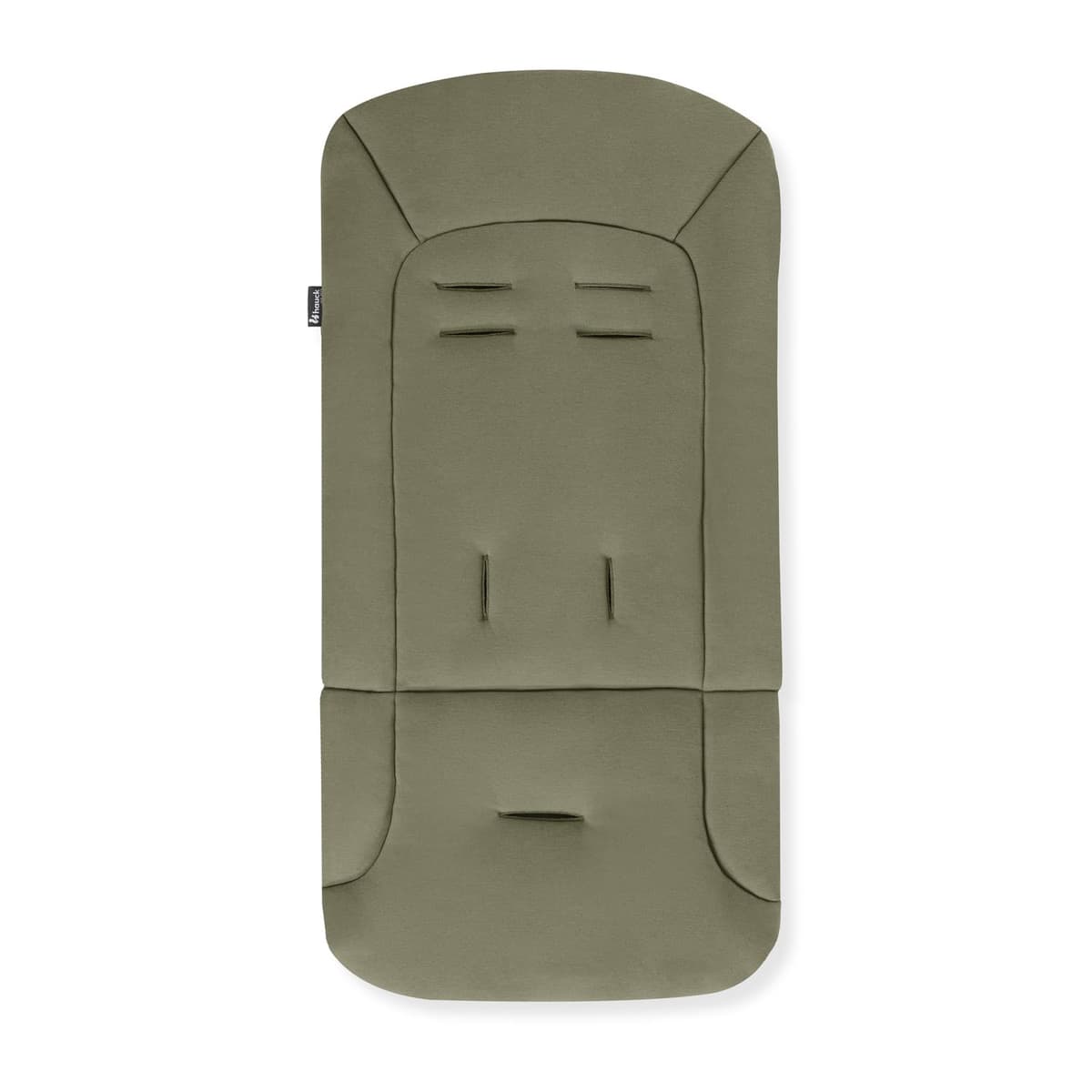 hauck Colchoneta para Silla de Paseo Universal - Funda Carrito Bebe y Remolques de Bicicleta para Niños, Algodón, Transpirable, Suave, Fácil de Fijar, Verano e Invierno - Verde