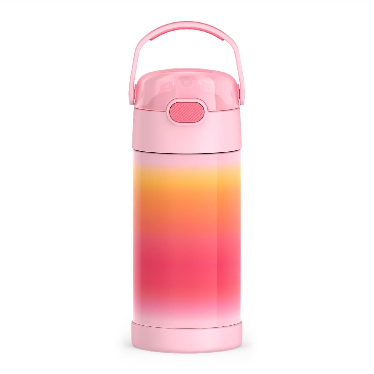 THERMOS FUNTAINER Water Bottle with Straw - 12 Ounce - Kids Stainless Steel Vacuum Insulated Water Bottle with Lid, Animal Presents — view 24
