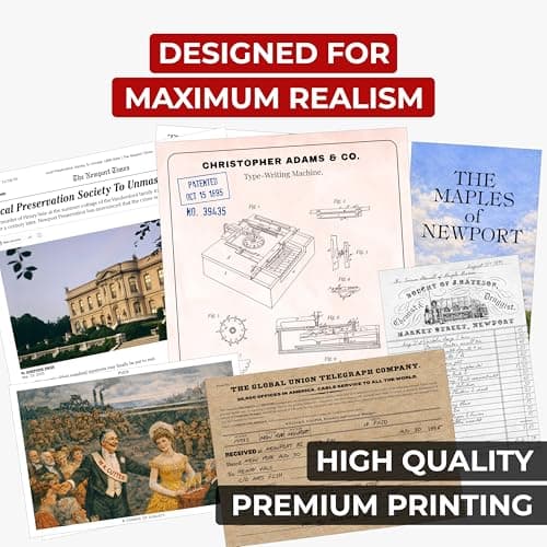 Murder at Maple Manor – Murder Mystery Game – Cold Case Detective Kit & Crime Investigation – Solve Murder at a Luxury Gilded Age Manor – Immersive Evidence Pack with Online Clues – Game Night & Gift — view 3
