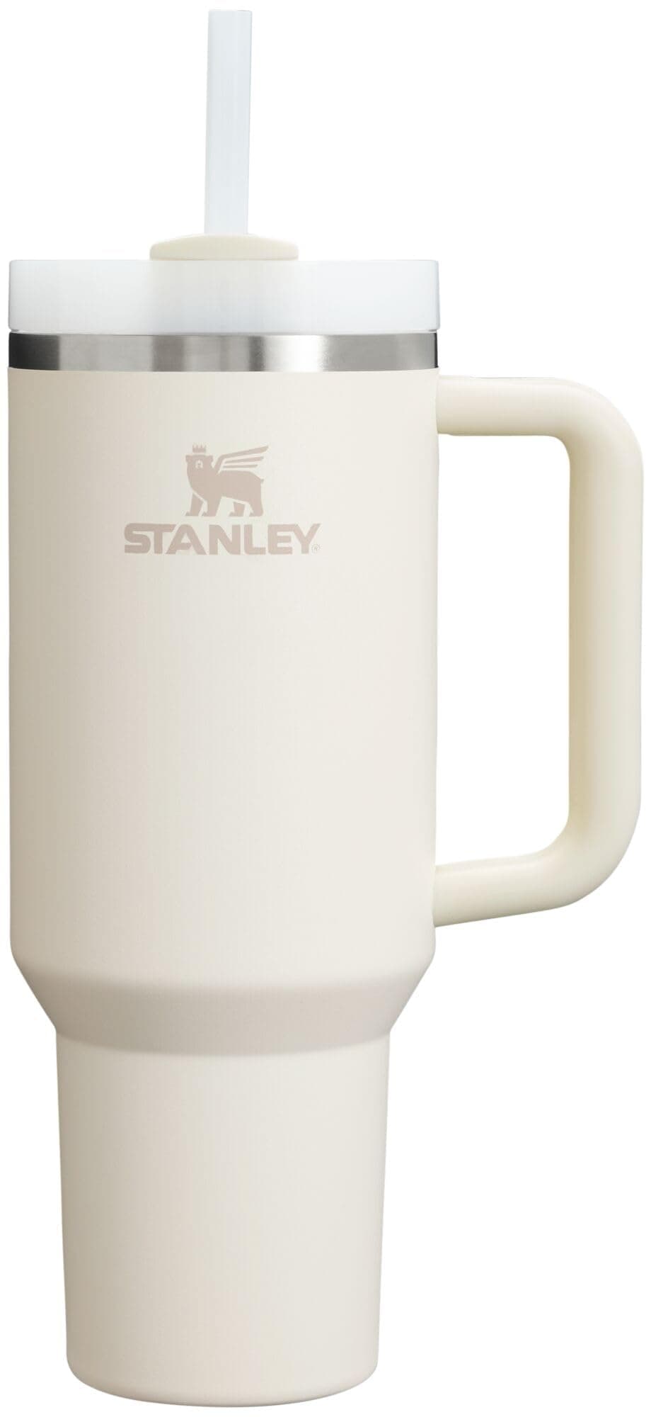 Stanley Quencher - Vaso H2.0 con mango - 1200 ml - Tapa de rosca con pajita incluida - Antifugas y portavasos de coche compatible para viajes - Vaso térmico de acero — view 47