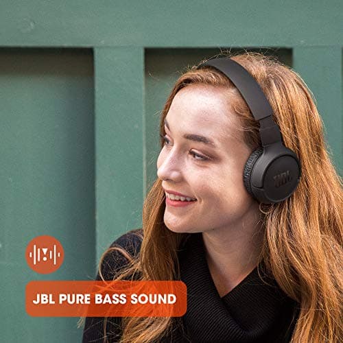JBL Tune 510BT - Bluetooth headphones with up to 40 hours battery, microphone for call, foldable and comfortable, Android and iOs compatible (Rose) — view 3