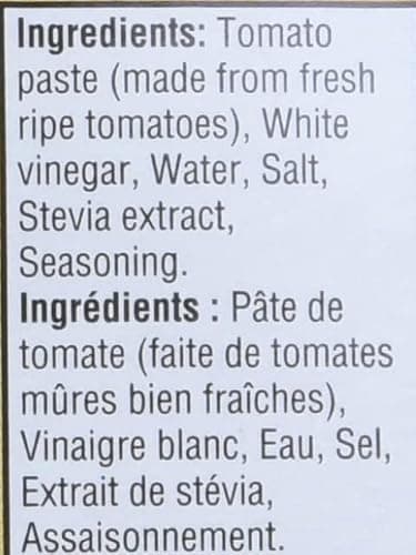 French's Tomato Ketchup, No Sugar Added, Bottle in Canada with 100% Canadian Tomatoes, No Artificial Colours or Flavours, Kosher, 750 mL — view 10
