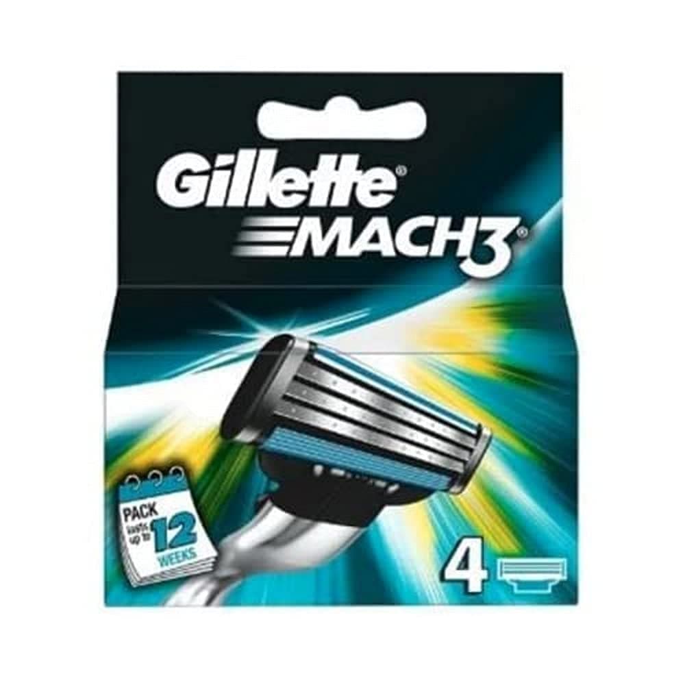 UEFA Champions League Special Edition Gillette Mach3 Men’s Razor Blade Refills, 12 Count, Engineered with Precision Cut Steel for Up to 15 Shaves Per Blade — view 9