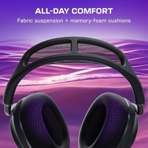 Turtle Beach Stealth Pro II Premium Wireless Gaming Headset for Xbox Series X|S, PS5, PS4, PC - Hi-Res Audio, Dolby Atmos, Active Noise Cancellation, Simultaneous Bluetooth, 24-bit Audio - Black — view 10