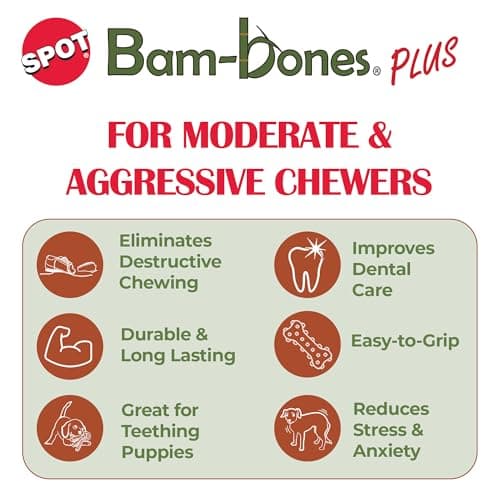 Bambone Plus Chew Toy for Dogs Chicken 6" — view 2