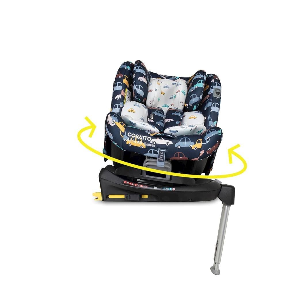 Cosatto All in All Rotate 360° Swivel Spin Car Seat - Group 0+123, 0-36 kg, 0-12years, ISOFIX, ERF, Anti-Escape (Fika Forest) — view 12