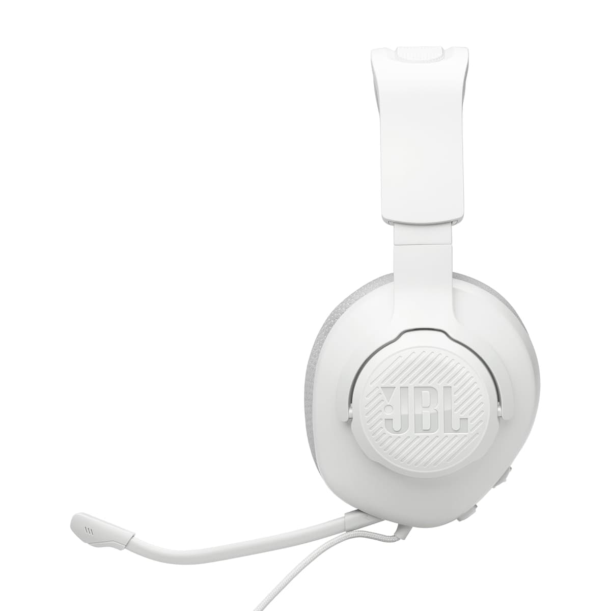JBL Quantum 100M2 cascos circumaurales para gaming, JBL QuantumSOUND Signature, cable de audio de 3.5 mm, compatibles con múltiples plataformas, micrófono desmontable, función de silencio, blanco — view 9