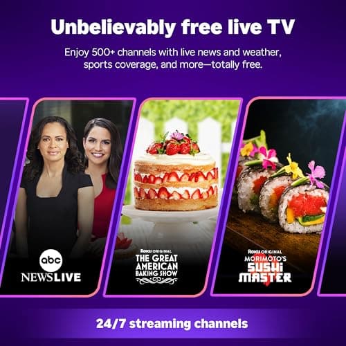 Roku Streaming Stick HD — HD Streaming Device for TV with Roku Voice Remote, Free & Live TV — view 8
