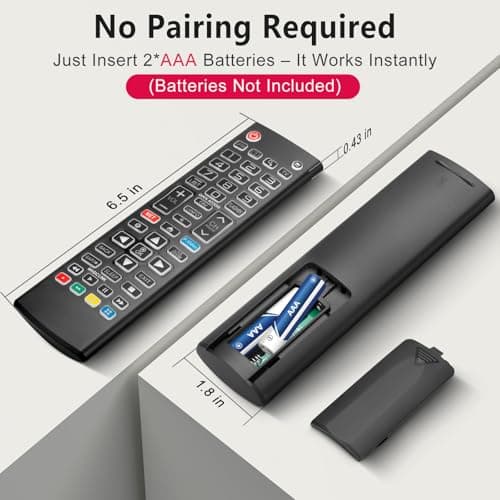 Universal Backlit Remote for LG Smart TV Remote Control Replacement — view 6