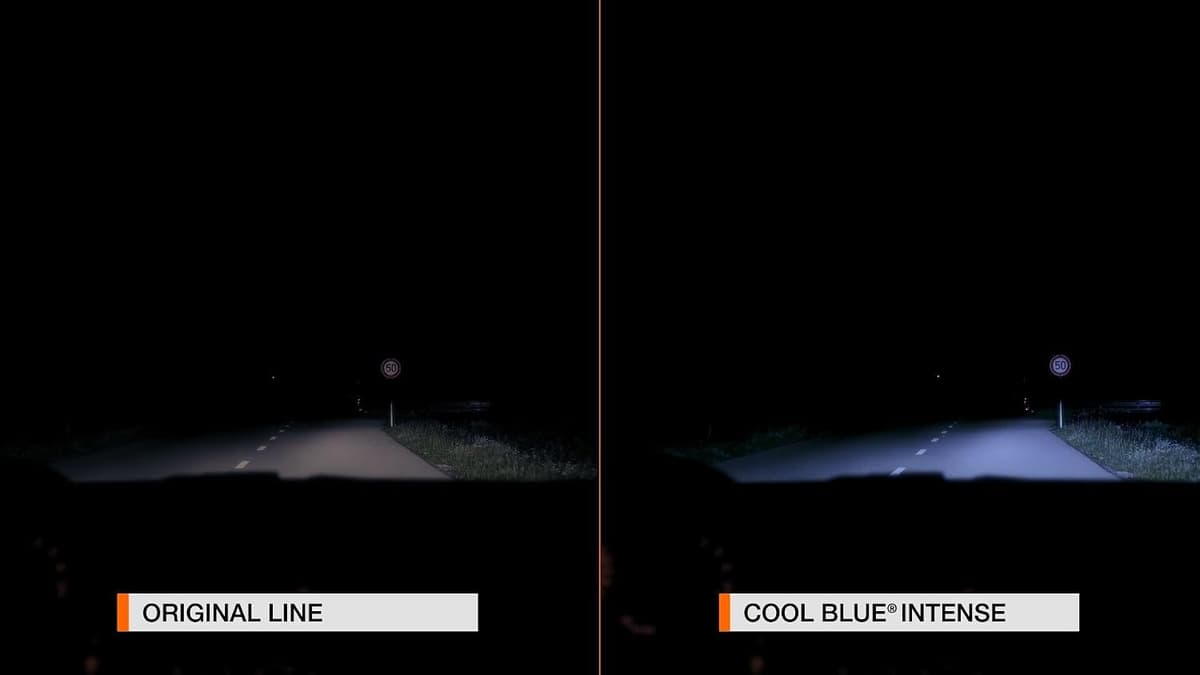 OSRAM COOL BLUE INTENSE H4, +100% más de brillo, hasta 5.000K, lámpara de faro halógena, aspecto LED, caja plegable colgante (2 lámparas) 2 Lamps H4 — view 6