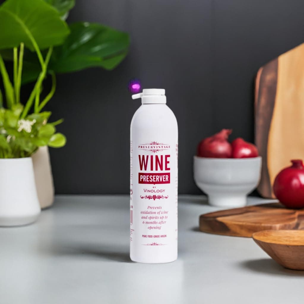 Preservintage Conservador de vino – Gas inerte puro estándar profesional para uso con tapones de vino o corcho en una lata de aerosol ligera y fácil de usar de 9 litros — view 3