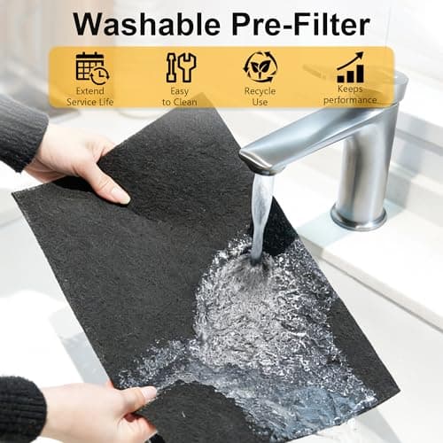 ET066 Replacement Filter Compatible with Evalit ET066 Air Purifier, for Home Large Room, Original Version, 2 Pack — view 4
