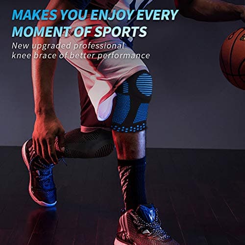 NEENCA Professional Knee Brace for Pain Relief, Medical Knee Support with Patella Pad & Side Stabilizers, Compression Knee Sleeve for Meniscus Tear, ACL, Joint Pain, Runner, Workout - FSA/HSA Eligible — view 8
