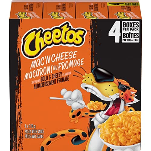 Cheetos Mac’N Cheese Bold & Cheesy Flavour Pasta With Sauce - 4 count Multi-pack 680g (Pack of 3) — view 7