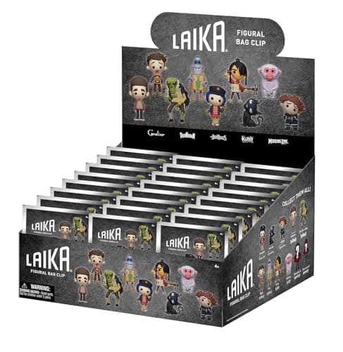 Laika Series 1 – 5" Collectible Bag Clip – Blind Bag (ONE Random Figure) – Stop-Motion Movie Character Keychain/Backpack Accessory | Official Licensed Merchandise — view 2