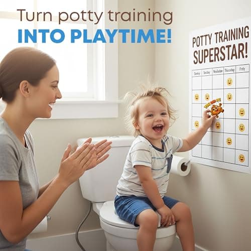 3PCS Potty Training Stickers for Kids, Funny Poop Emoji “You Did It” Reward Stickers, Waterproof Vinyl Potty Stickers for Potty Training, Pee Stickers, Poop Party Decorations, Emoji Stickers for Kids