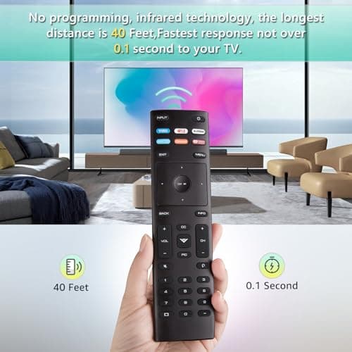 Universal for VIZIO Smart TV Remote Control Replacement XRT136 — view 6
