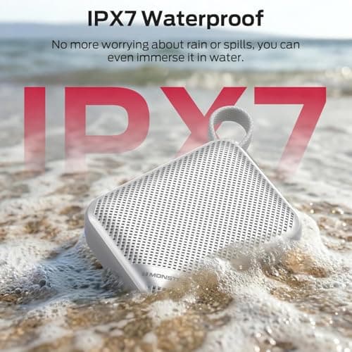 Monster S470 Portable Bluetooth Speaker - Powerful Stereo Sound, TF Card Slot, Clear Hands-Free Calling - Ideal for Home, Outdoor — view 3
