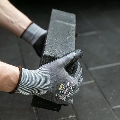 LINCONSON 12 Pack Safety Performance Series Construction Mechanics Work Gloves — view 2