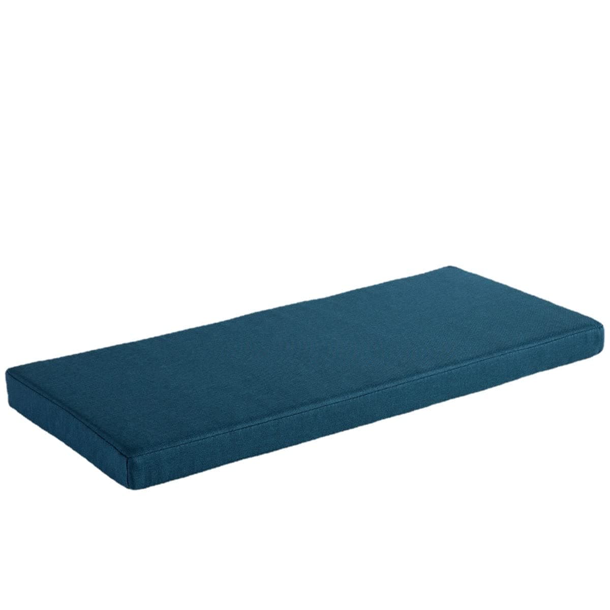 Cojín para banco de 2/3 plazas, para interiores o exteriores, cojín antideslizante suave y lavable para terraza, cocina, comedor (azul marino, 90 x 50 x 5 cm)