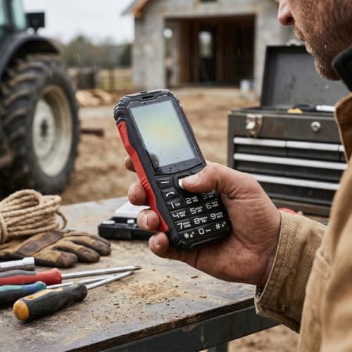 LICAEVEY Seniors Mobile Phone, SOS Emergency Call, Bluetooth FM Radio — view 4