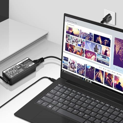 Charger Compatible with Lenovo Laptop Computer 65W 45W USB C Fast Power Adapter — view 3