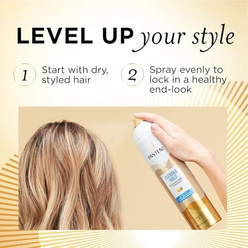 Pantene Alcohol-Free Hairspray Level 3, Flexible Hold, 14 oz — view 4