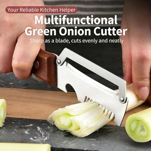 3 in 1 Multi Functional Vegetable Peeler for Kitchen, with Bottle Opener, Cutter Shred and Ergonomic Wood Handle - Effortlessly Peel Potato, Apple, Pineapple, Carrot (2 PCs) — view 3
