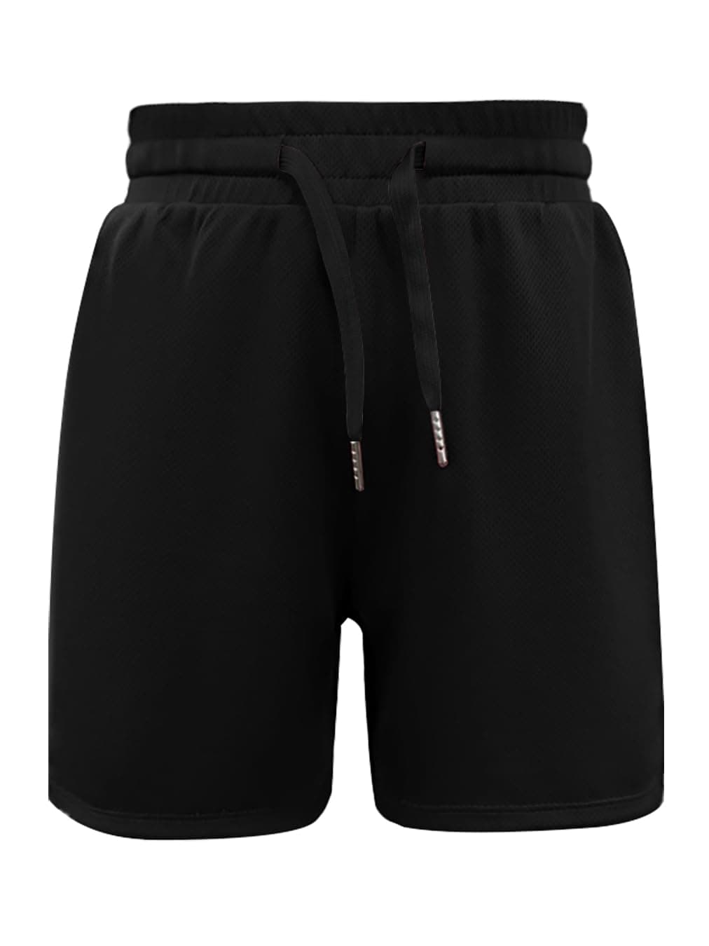 Haloumoning Pantalones cortos de verano para niño, pantalones cortos de deporte para niños, monocolor, secado rápido, ligeros, abertura lateral, pantalones de baloncesto con cintura elástica — view 7