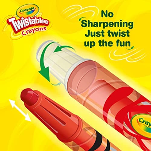 Crayola Twistables Crayons for Kids (24ct) Cute School Supplies for Toddlers, Preschool, Kindergarten, Elementary, Gifts for Boys & Girls, Ages 3, 4, 5 — view 3