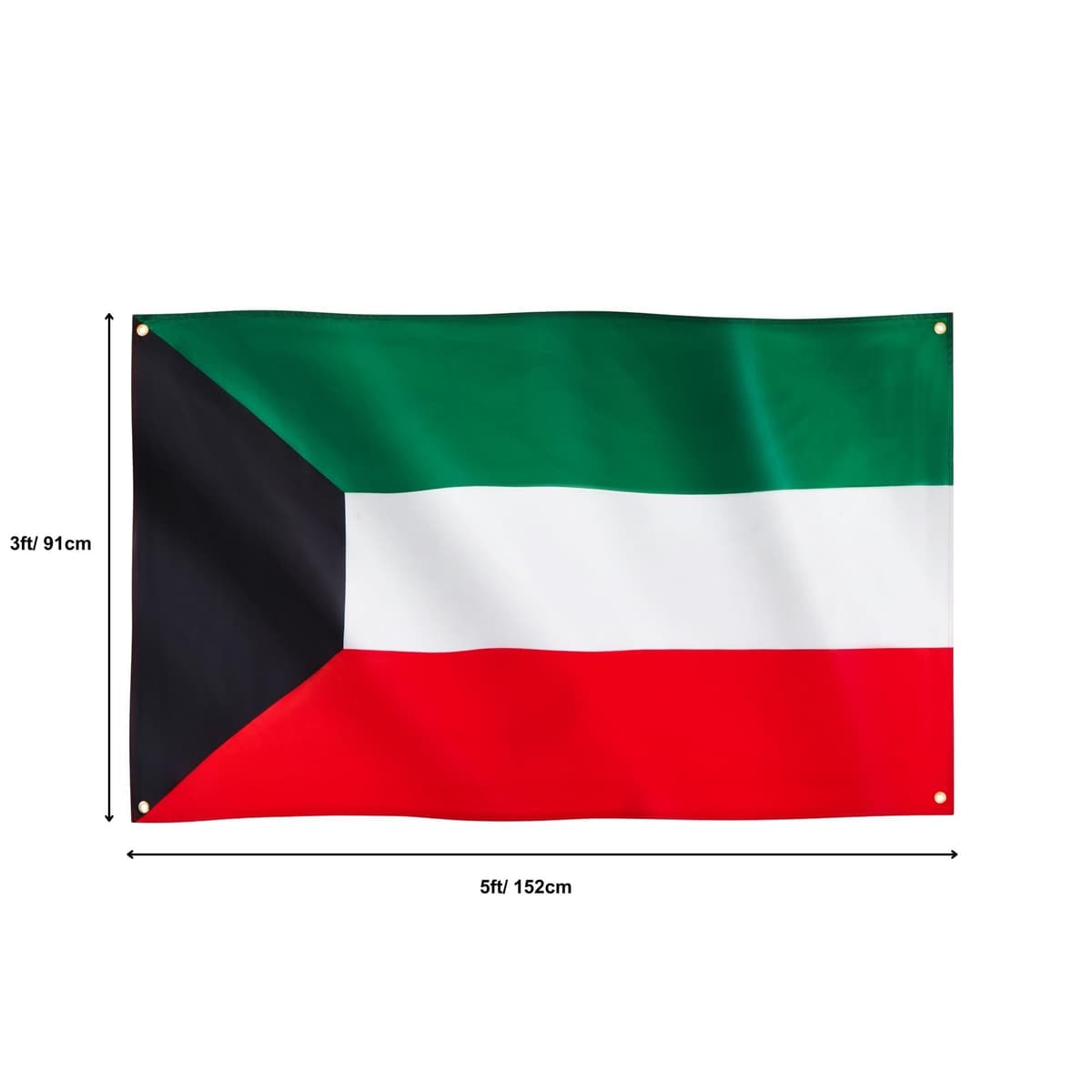Runesol Cornwall Flag - 91x152cm, 3ft x 5ft, Cornish Flag, 4 Grommets, Eyelet in Every Corner, Premium Quality, Inside & Outside Use, Vivid Colours — view 908