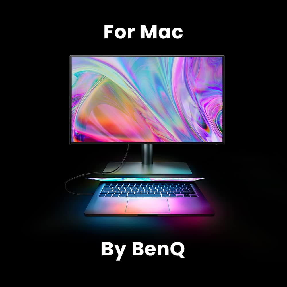 BenQ PD2705U 4K 27” Monitor for Designer, IPS, AQCOLOR, 99% sRGB, 99% Rec. 709, Delta E ≤ 3, Factory Calibrated, Uniformity, 65W USB-C, HDMI, DP, KVM, Compatible with MacBook — view 2
