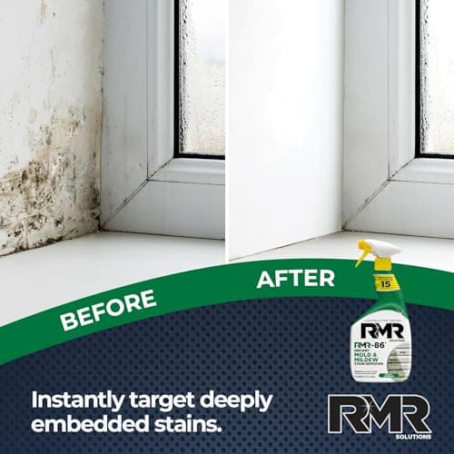 RMR-86 Instant Mold and Mildew Stain Remover Spray - Scrub Free Formula, 32 Fl Oz — view 7