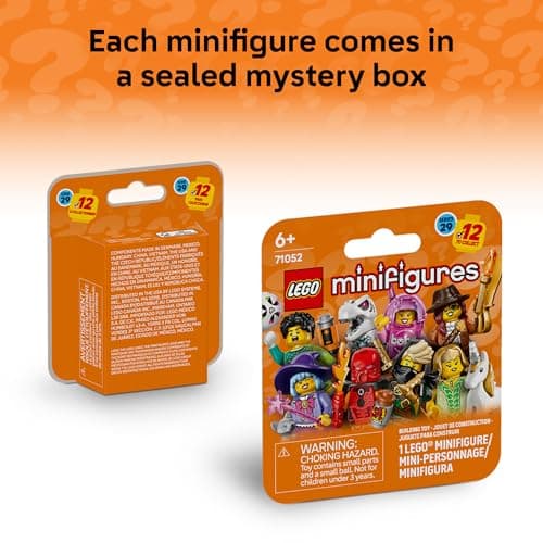 LEGO Minifigures Series 29 6 Pack - Mystery Box Multipack - Birthday Party Favors for Boys & Girls, Ages 6+ - Goodie Bag Stuffers for Kids - 66814 — view 3