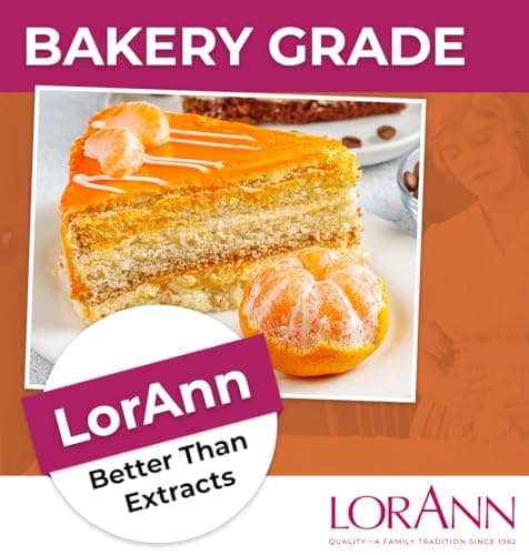 LorAnn Orange Bakery Emulsion, 4 oz - Intense Flavor Extract for Baking, Cookies, Frosting, Ice Cream, Orange Chocolate, Smoothies and Beverage - Vegan, Gluten, Sugar, and Nut Free — view 2