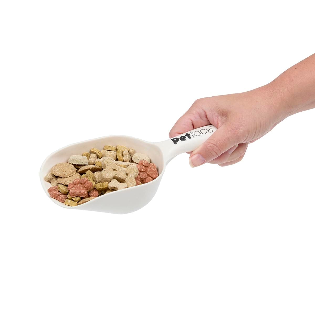 Petface Pet Food Hand Scoop for Dry Dog & Cat Food, Lightweight, Portable (Pack of 1) — view 4