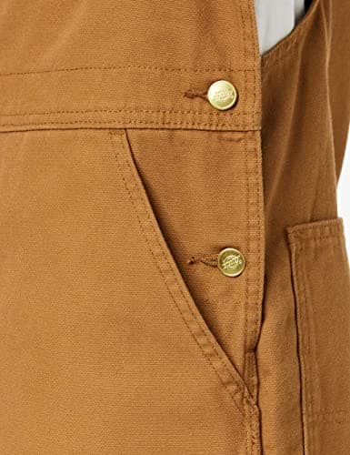 Dickies Men's Bib Overall, Brown Duck, 34X32 — view 5