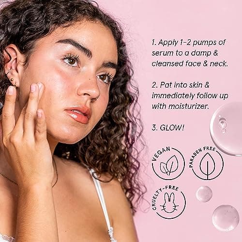 grace & stella Award Winning Hyaluronic Acid Serum for Face (50ml) Hydrating Hyaluronic Acid - Acide Hyaluronique Face - Anti Aging Serum to Hydrate, Remove Fine Lines, Wrinkles, Boost Collagen — view 4